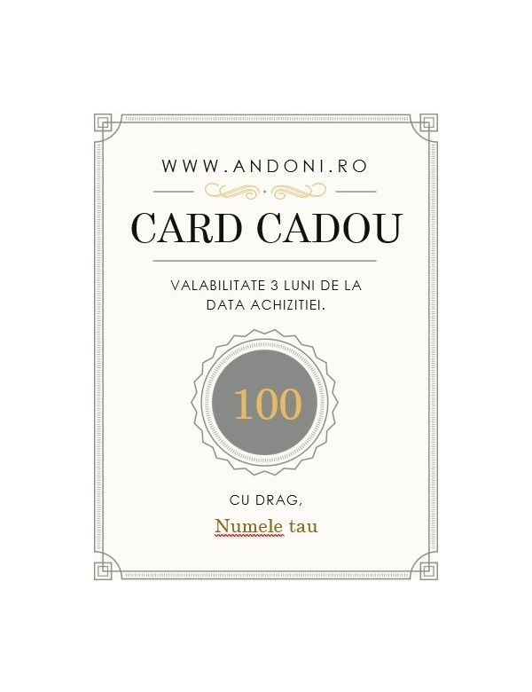 Card cadou 100 RON