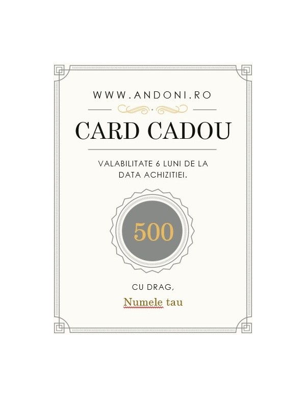 Card Cadou 500 RON